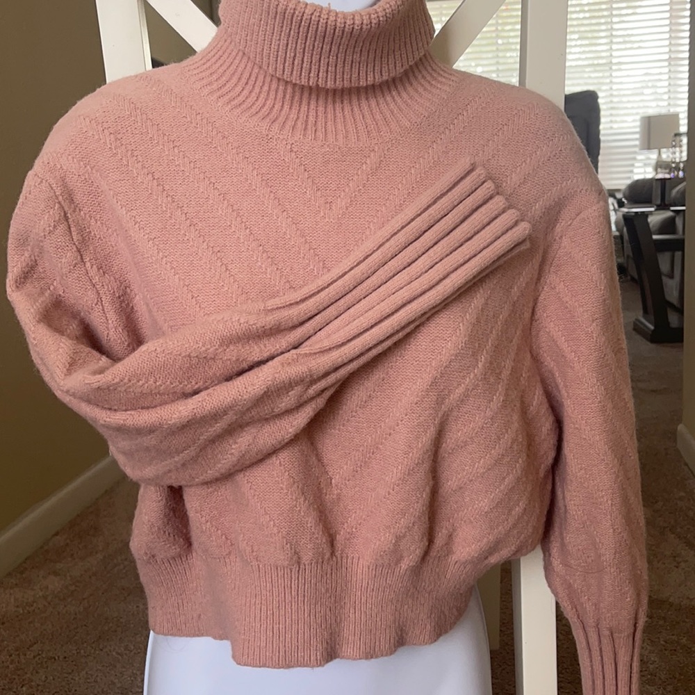 Pink sweater